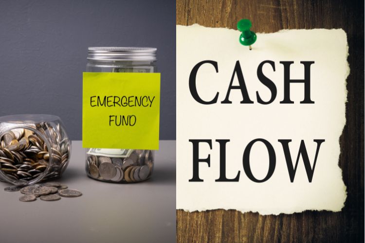 Step 3: Save excess cash flow for your emergency fund